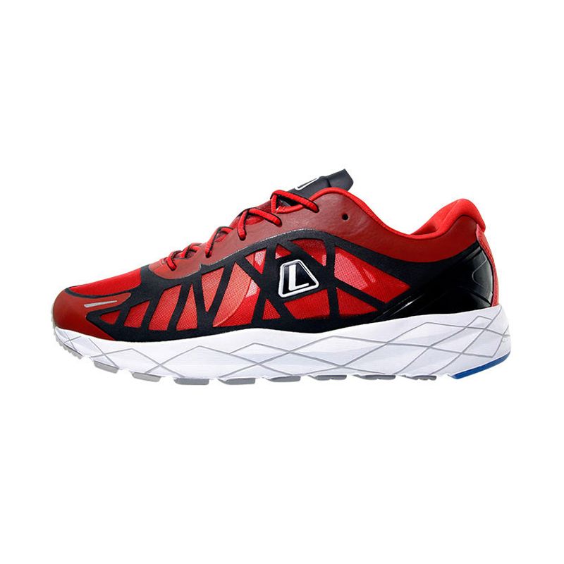 League Valiant M Red/Black Sepatu Running Pria