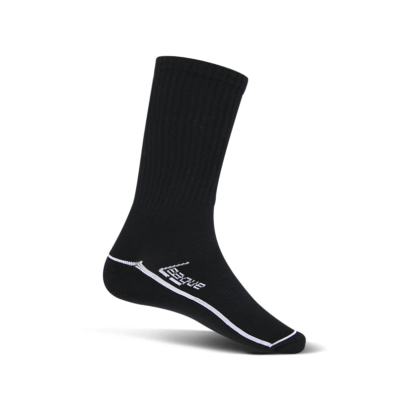 League Basic Cushion Crew Black Kaos Kaki Lifestyle