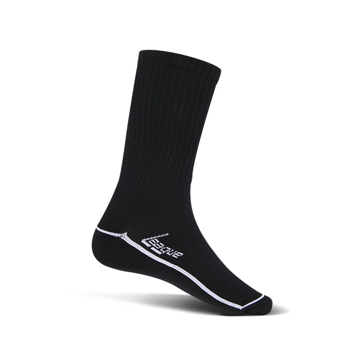 League Basic Cushion Crew Black Kaos Kaki Lifestyle