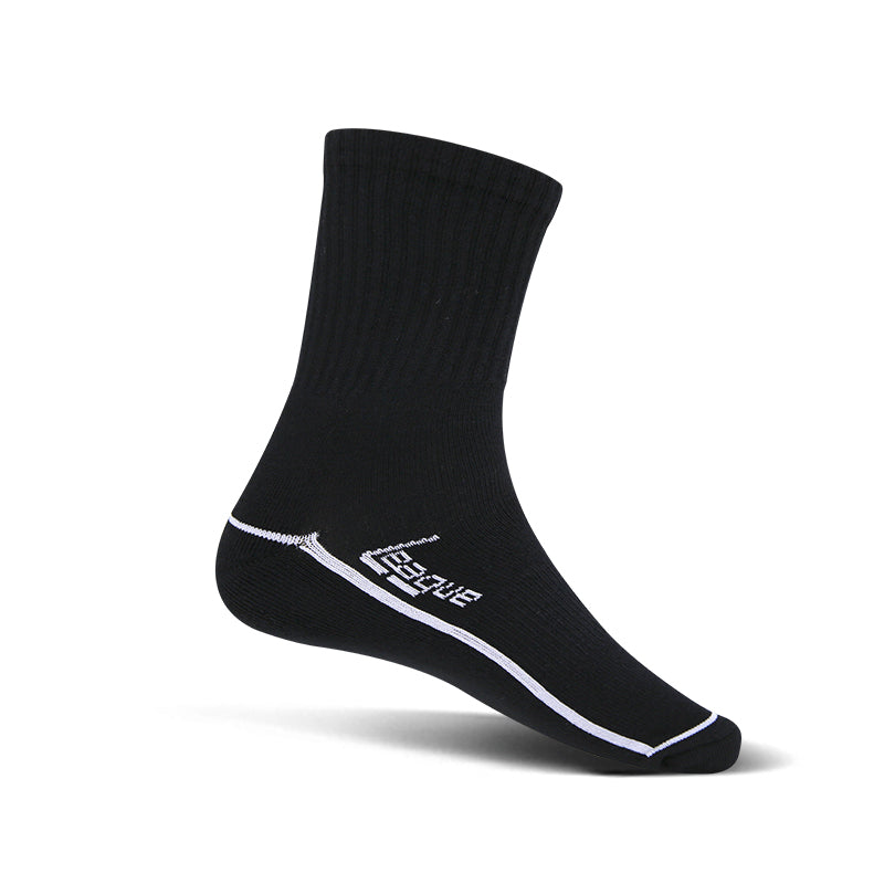 League Basic Cushion Quarter Black Kaos Kaki Lifestyle