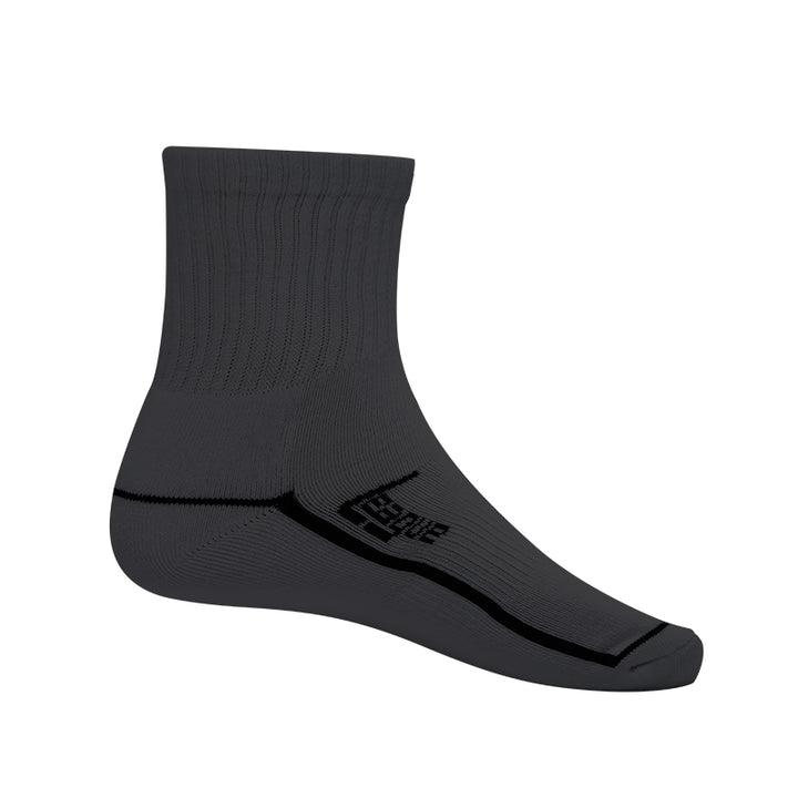 League Basic Cushion Quarter Grey Kaos Kaki Lifestyle