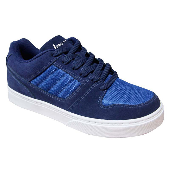 League Option U Blue/White Loafers Pria