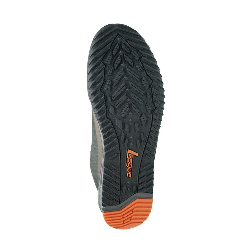 League MAGMA Grey/Orange Loafers Pria