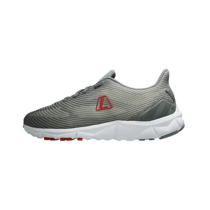 League RASS M Grey/Grey Sepatu Running Pria