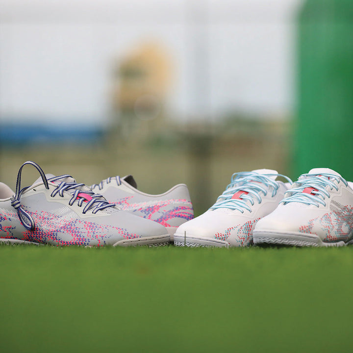 League Electro White/Grey Sepatu Futsal Pria