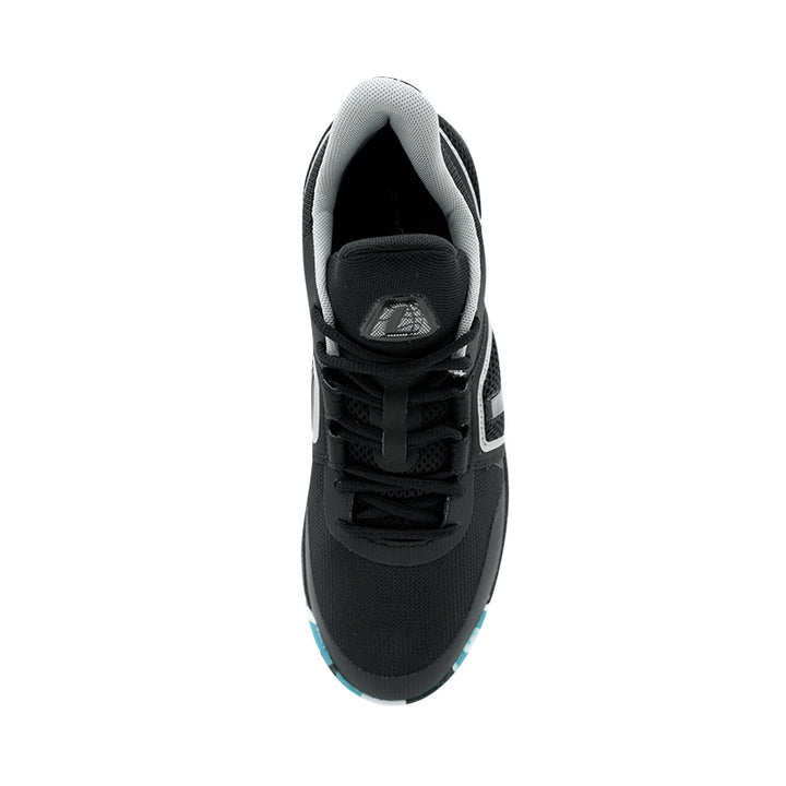 League Fourpoints Black/Grey Sepatu Basket Pria