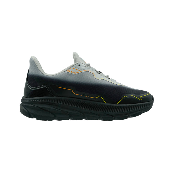 League Hytrax U Black/Grey Sepatu Running Pria