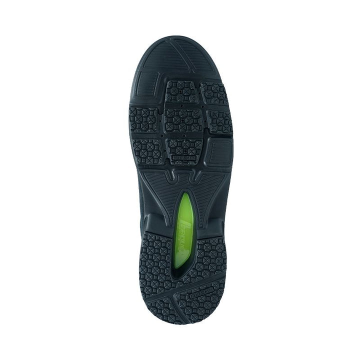 League Perkasa Suede Black/Black Loafers Pria