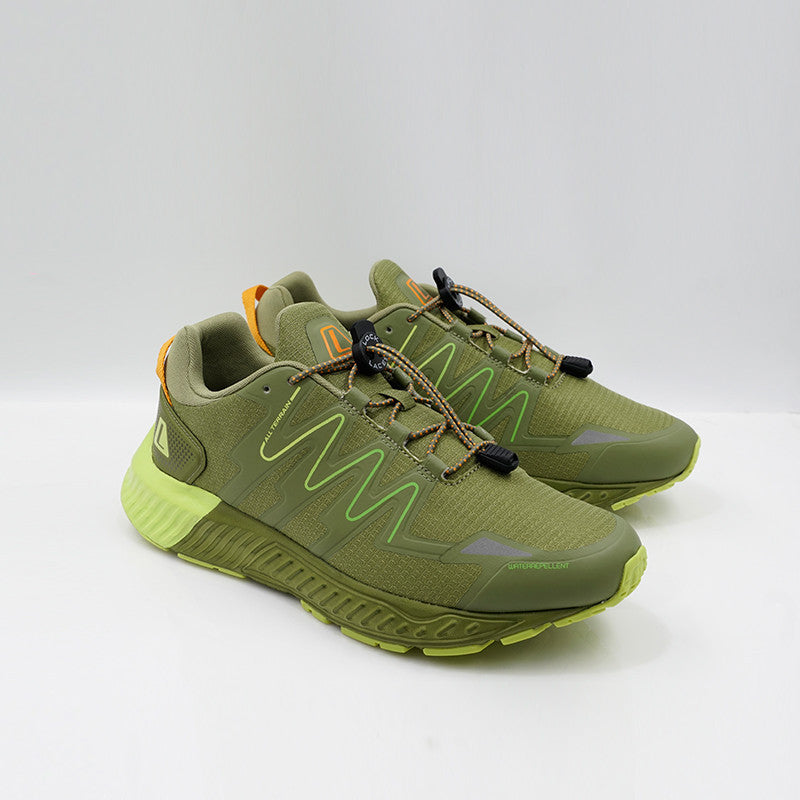 League Kumo 2 Green/Green Sepatu Running Pria