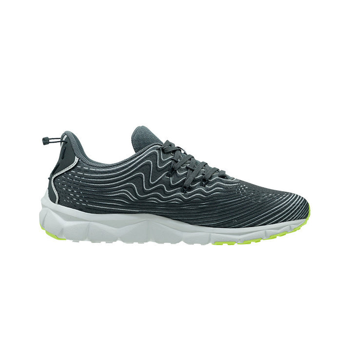 League AMP U Grey/Grey Sepatu Running Pria