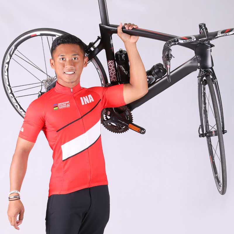 League Pakaian Unisex Jerseys Cycling Home Cycling Jersey Icf Timnas FW19UHI2661H