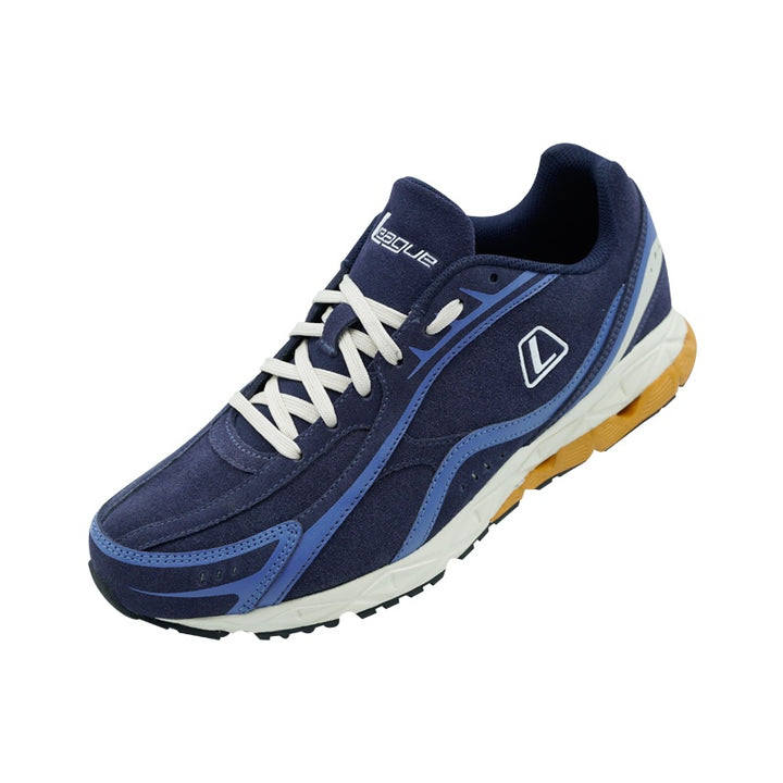 League ARK Prime Blue/White Loafers Pria