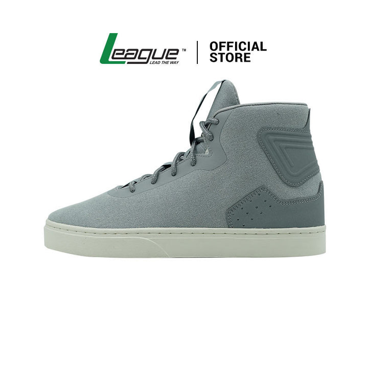 League Viserion Grey/Black Loafers Pria