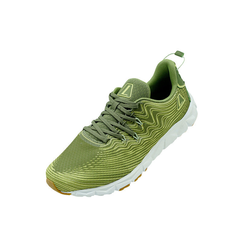 League AMP U Green/White Sepatu Running Pria