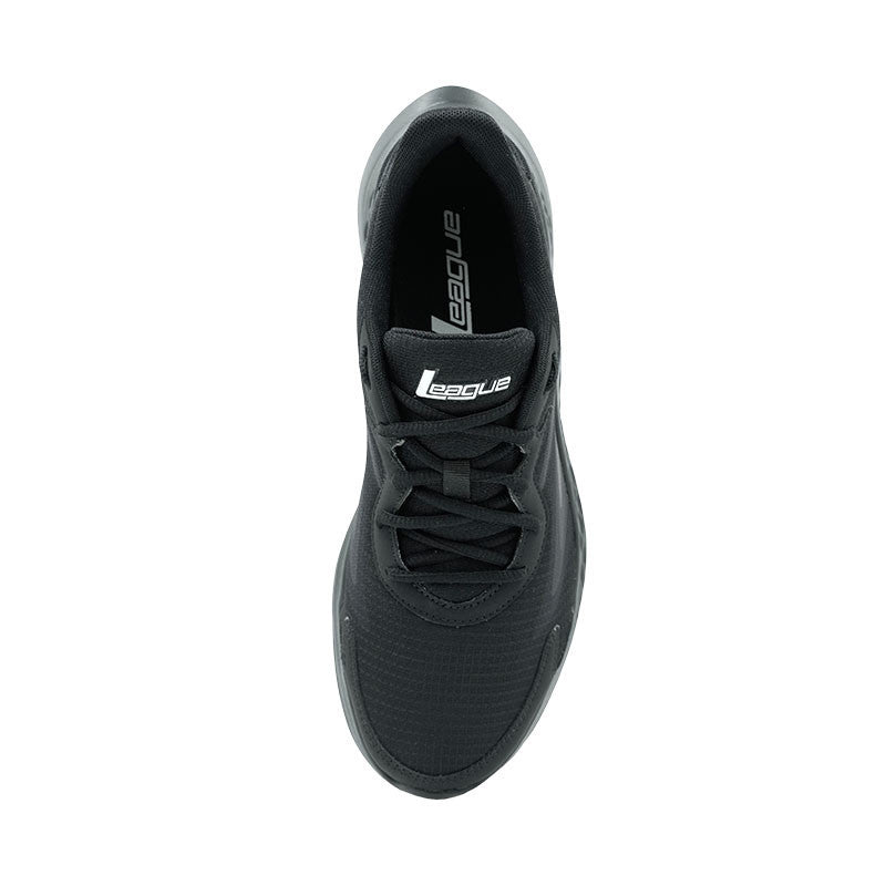 League Inizio U Black/White Sepatu Running Pria