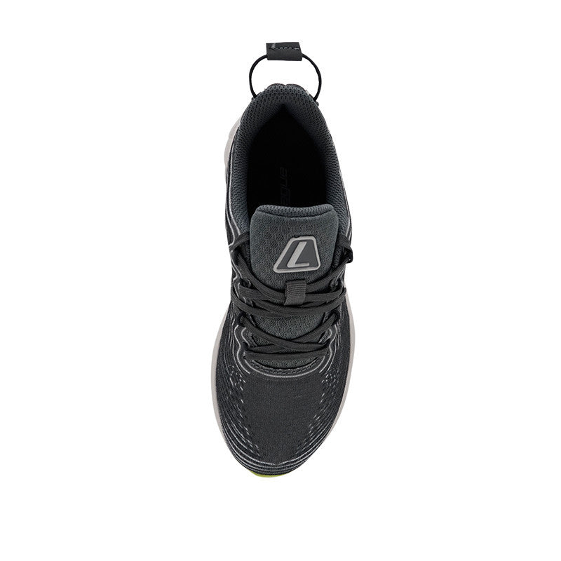 League Amp Jr Grey/Blue Sepatu Running Anak