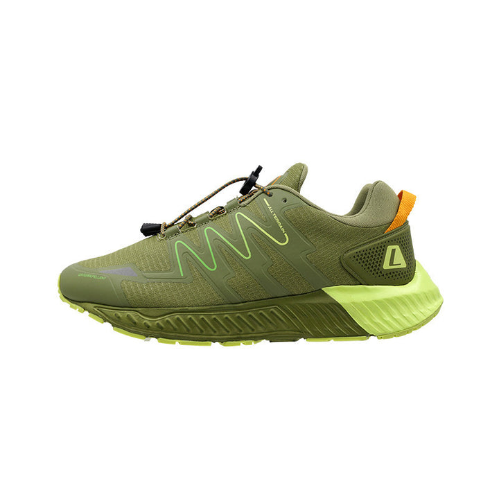 League Kumo 2 Green/Green Sepatu Running Pria
