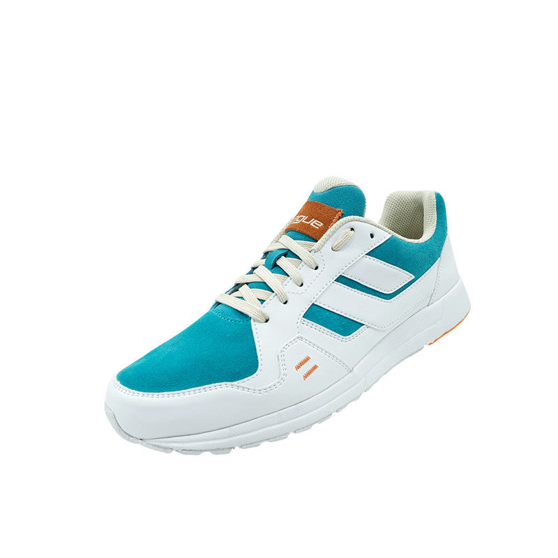 League Cruz Suede Blue/Orange Loafers Pria