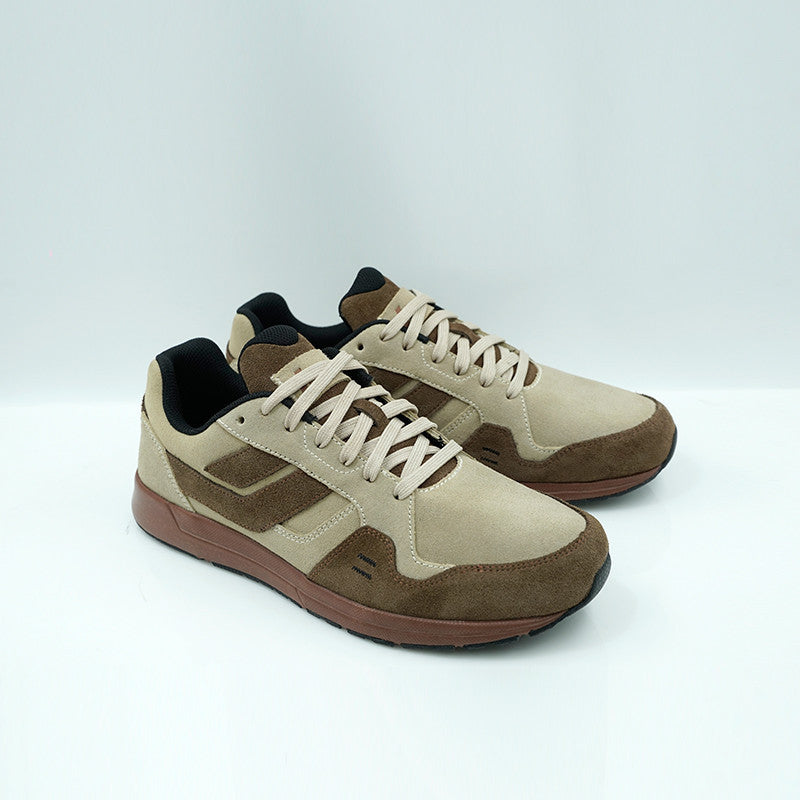 League Cruz Suede Brown/Brown Loafers Pria