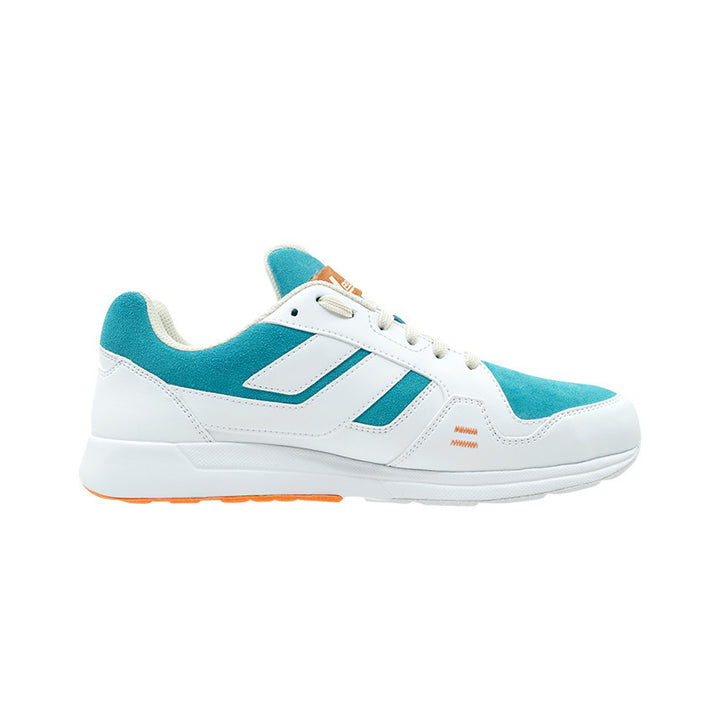 League Cruz Suede Blue/Orange Loafers Pria