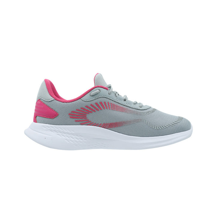 League Mask W Grey/Purple Sepatu Running Wanita