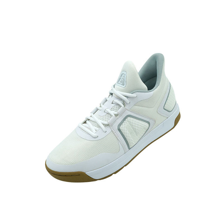 League Fourpoints White/Brown Sepatu Basket Pria