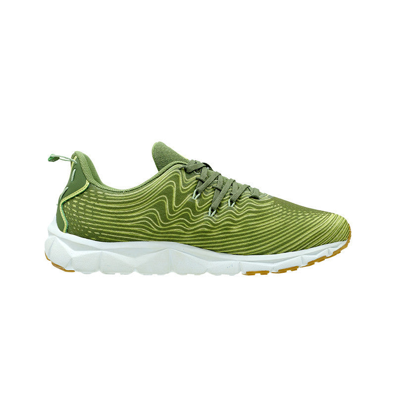 League AMP U Green/White Sepatu Running Pria
