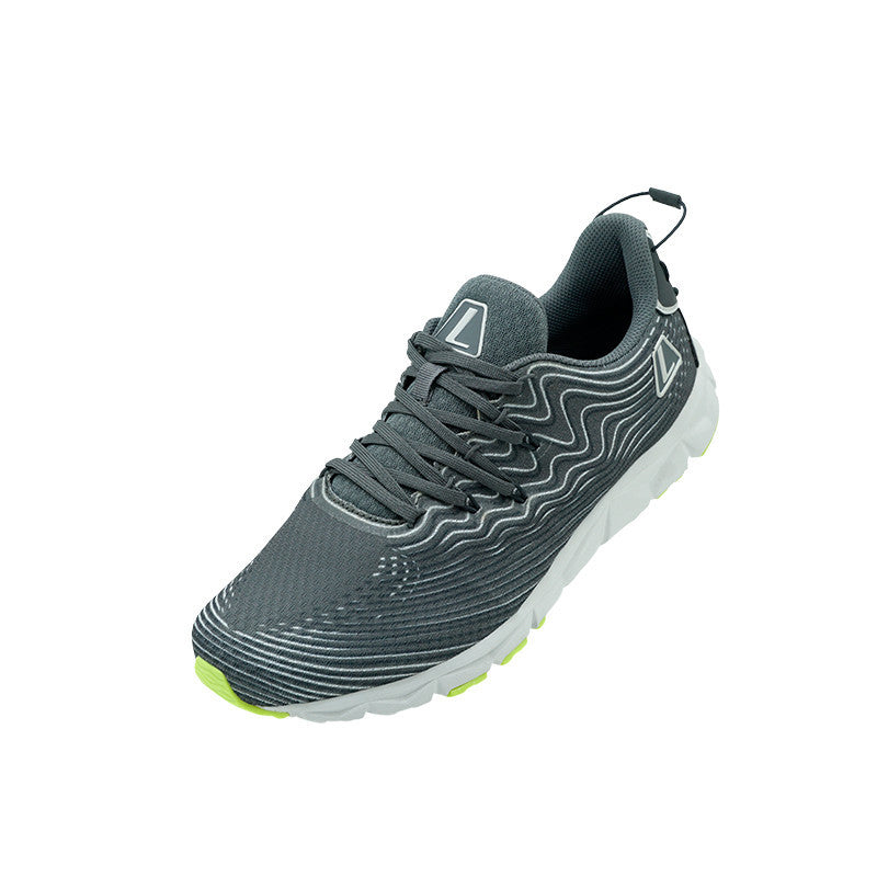 League AMP U Grey/Grey Sepatu Running Pria