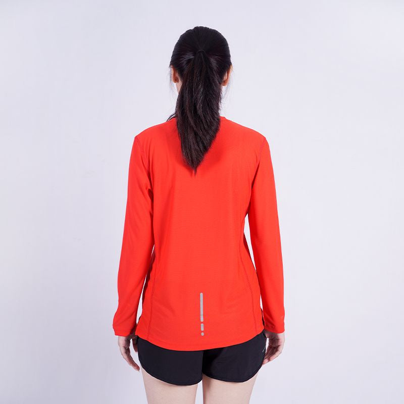League Pakaian Women Jerseys Running W Basico Ls Jersey SS23WBL2662H