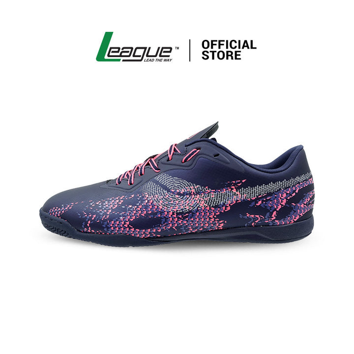 League Electro Purple/Purple Sepatu Futsal Pria