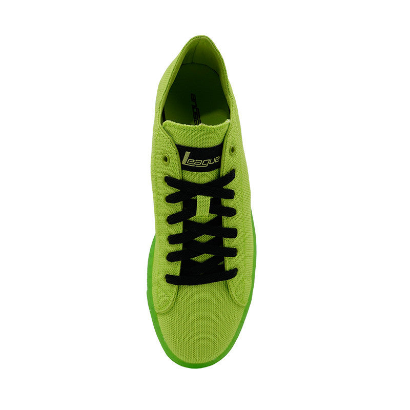 League J-Street Nylon FS Green/Black Loafers Pria