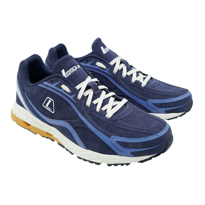 League ARK Prime Blue/White Loafers Pria