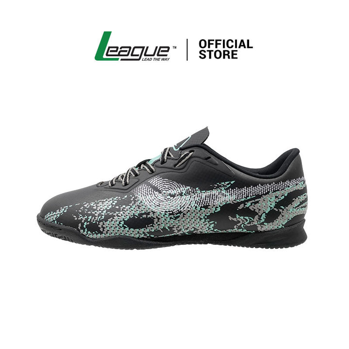 League Electro Black/Green Sepatu Futsal Pria