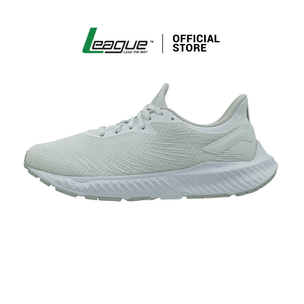 League Zapdos U White/Blue Sepatu Running Pria