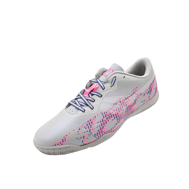 League Electro Grey/Purple Sepatu Futsal Pria