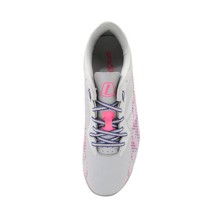 League Electro Grey/Purple Sepatu Futsal Pria
