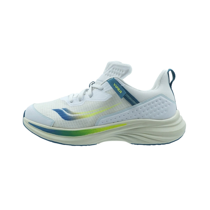 League Viper U White/Green Sepatu Running Pria