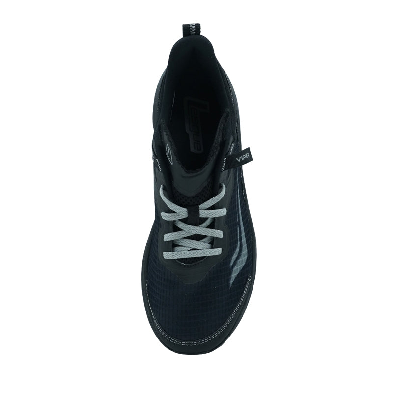 League Viper U Black/Grey Sepatu Running Pria