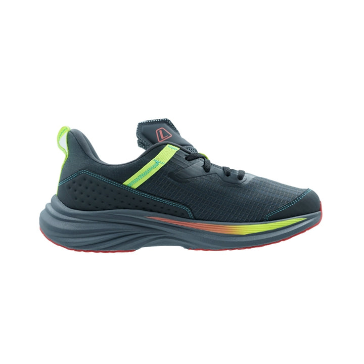 League Viper U Black/Grey Sepatu Running Pria