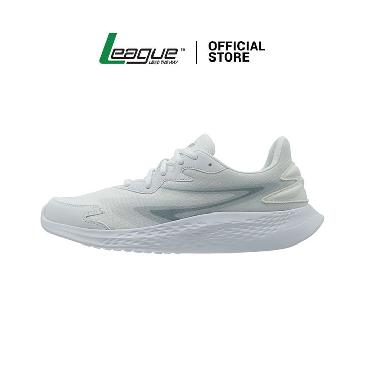 League Inizio U White/Grey Sepatu Running Pria