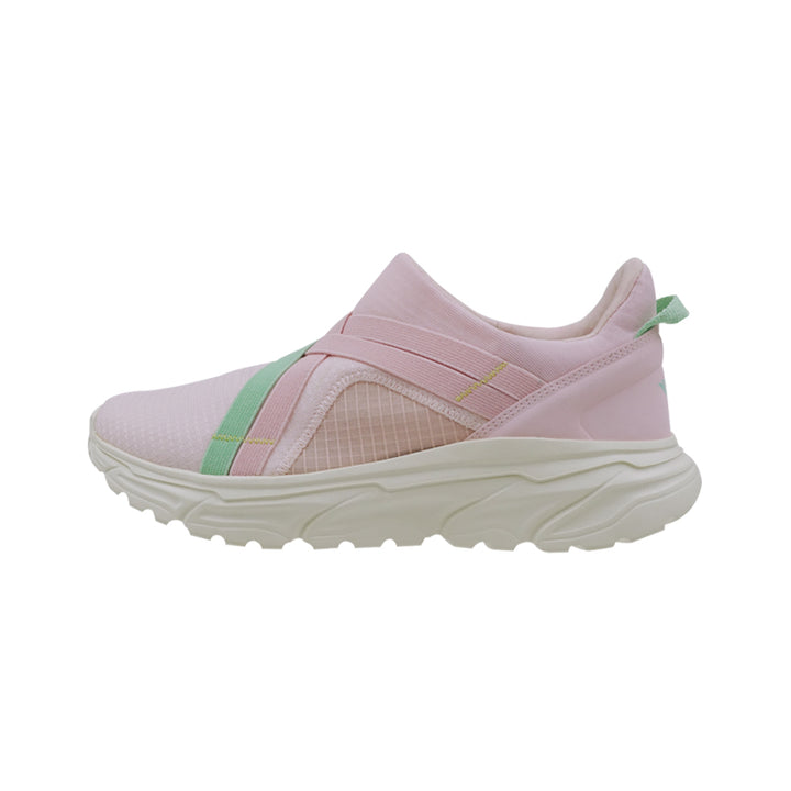 IU Pink/Green Slip-On Wanita