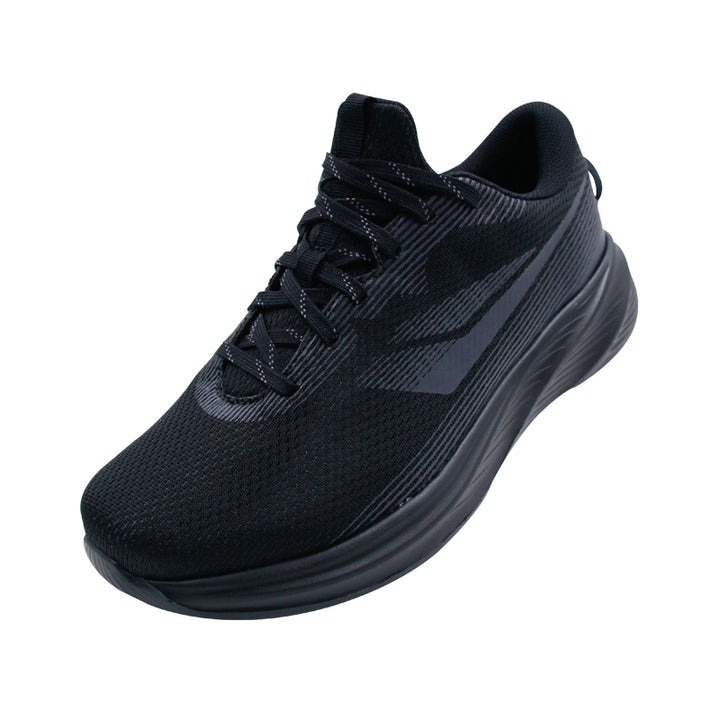 League Kaiken U Black/Black Sepatu Running Pria