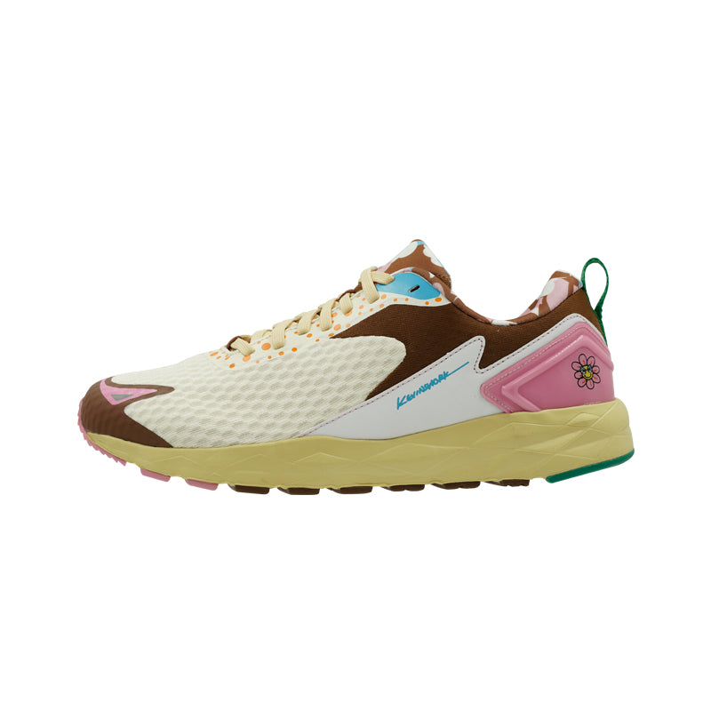 League Kevinswork X League White/Pink Sepatu Running Pria