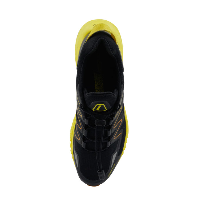 League KUMO 2 Black/Yellow Sepatu Running Pria