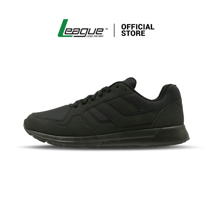 League Cruz BTS Black/Gray Sepatu Sneaker Pria