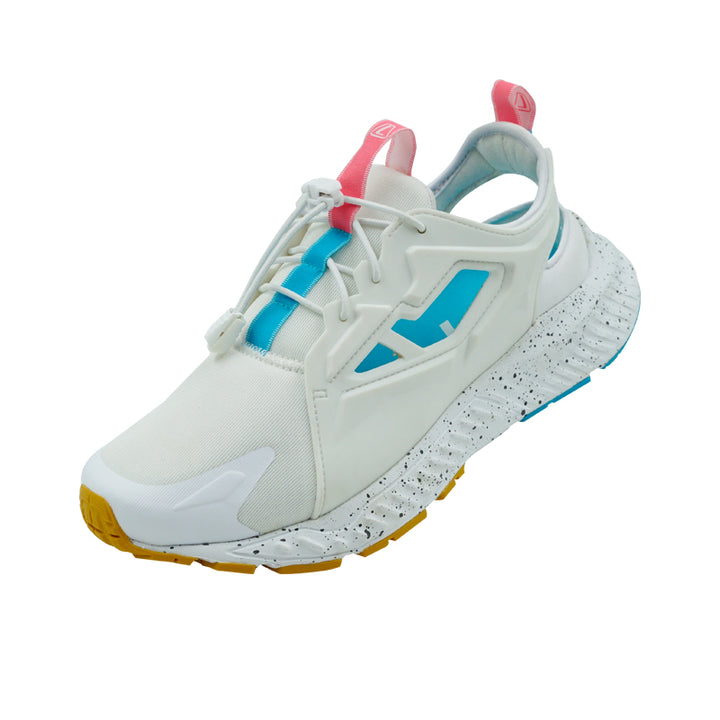 Ghiza White/Blue Running Shoes Women