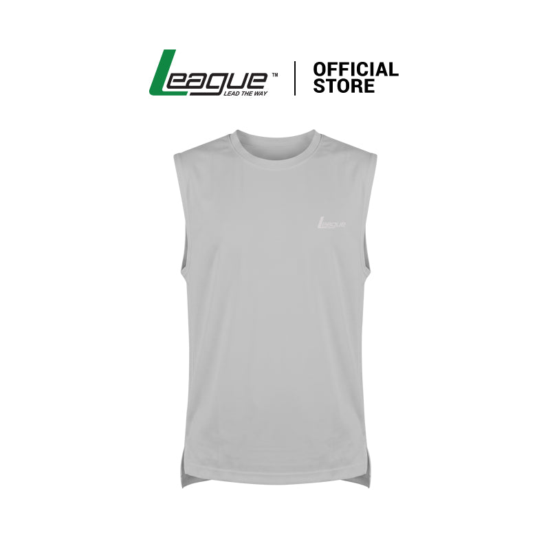 M Oza Grey Tank Sleeveles Men