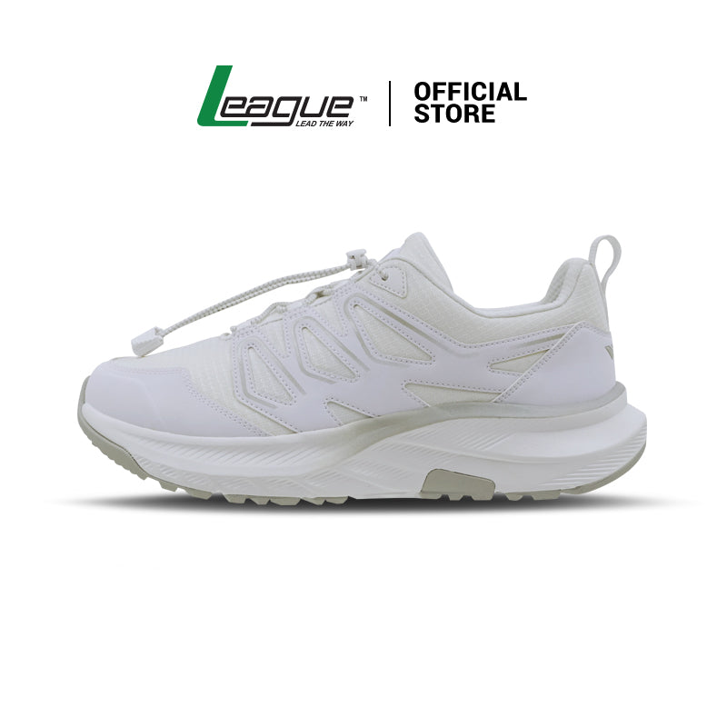 League Kumo EDT White/Grey Sepatu Running Wanita
