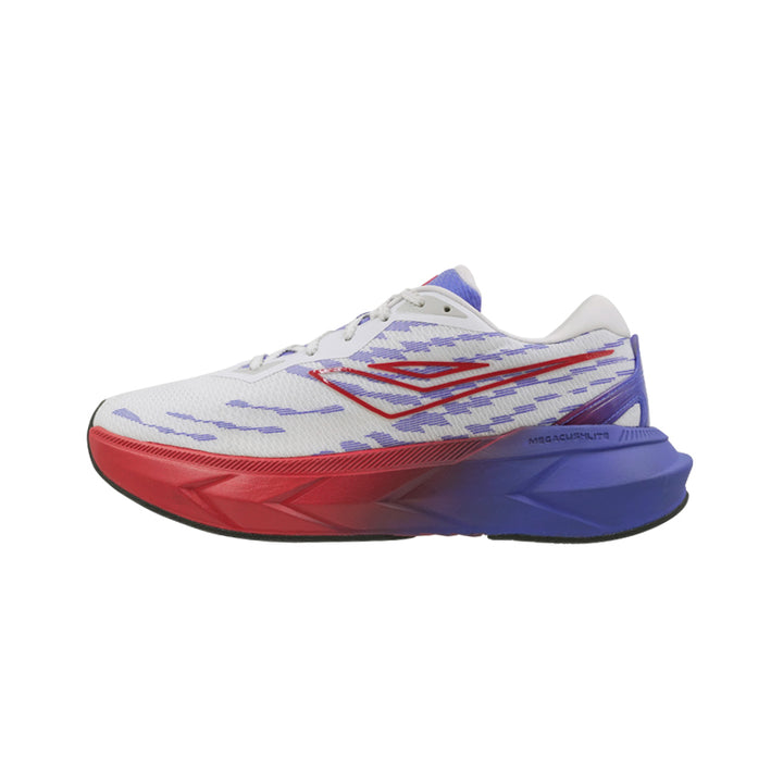 League Malvin M White/Chinese Red Sepatu Running Pria