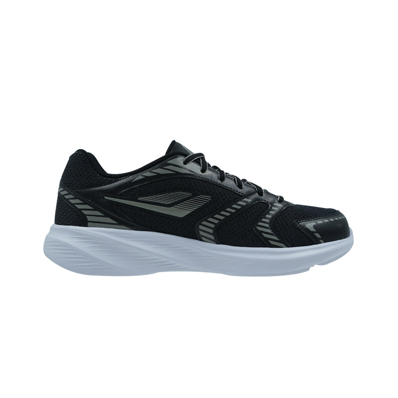 League Decra X U Black/White Sepatu Running Pria
